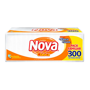 Servilleta Nova 300u