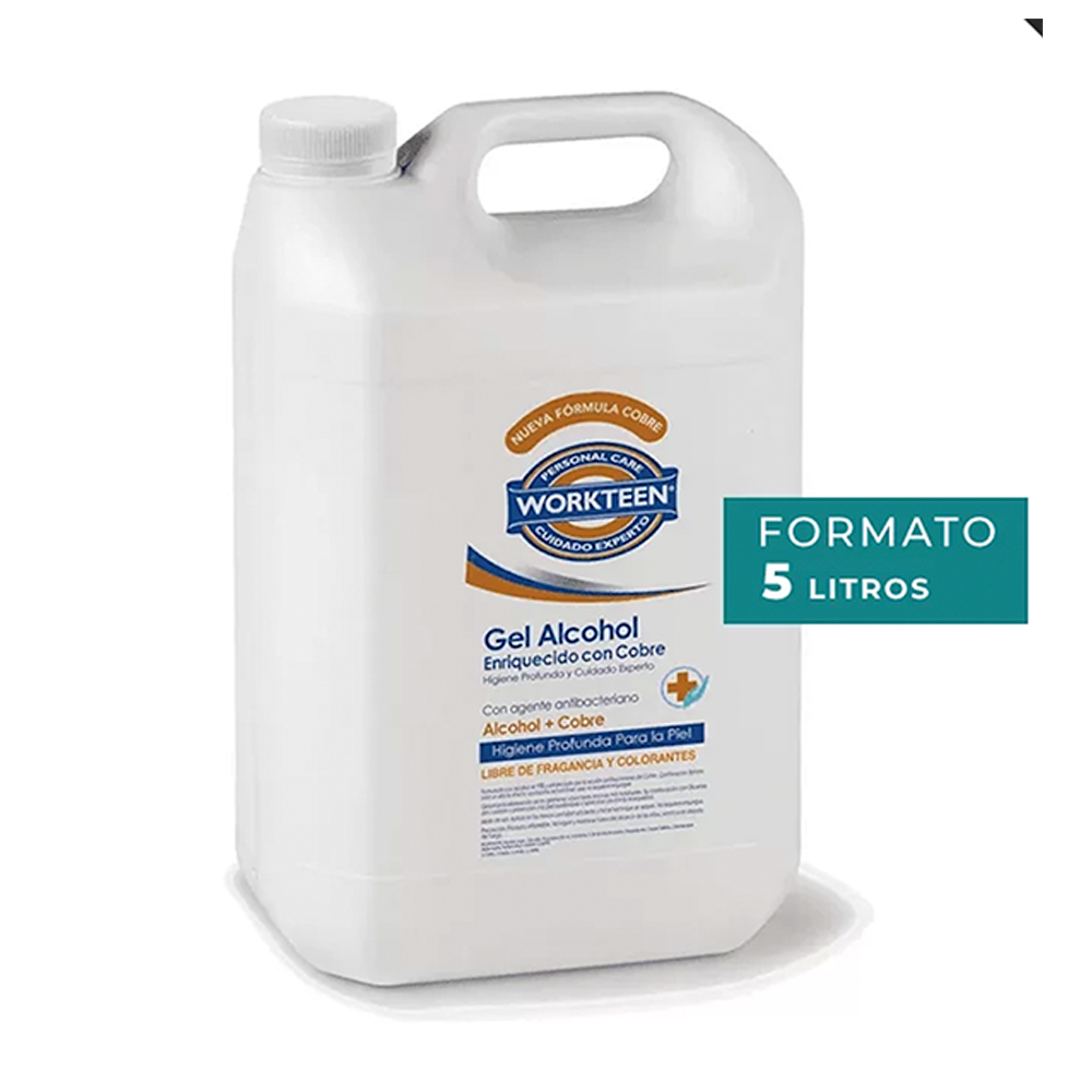 Alcohol Gel Cobre 5lt