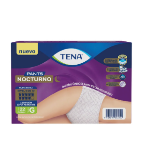 TENA NOCTURNO 22 UNIDADES