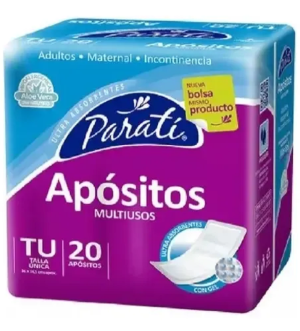 APOSITO PARA TI TALLA UNICA 20 UNIDADES