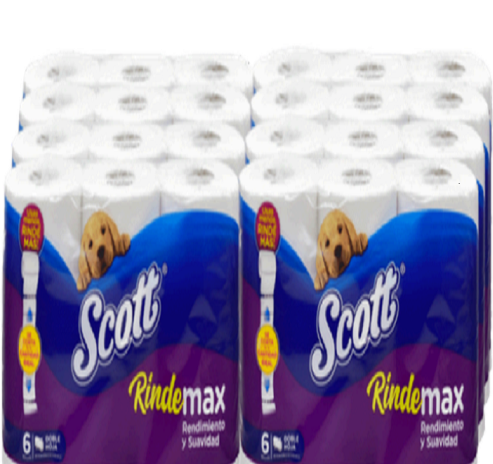 SCOTT RINDE MAX 48 UNIDADES